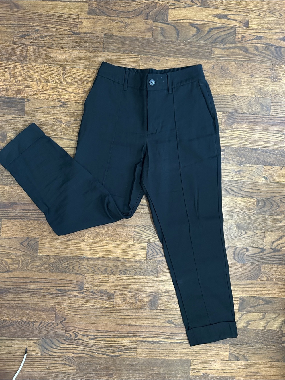 a new day pintuck ankle straight pant